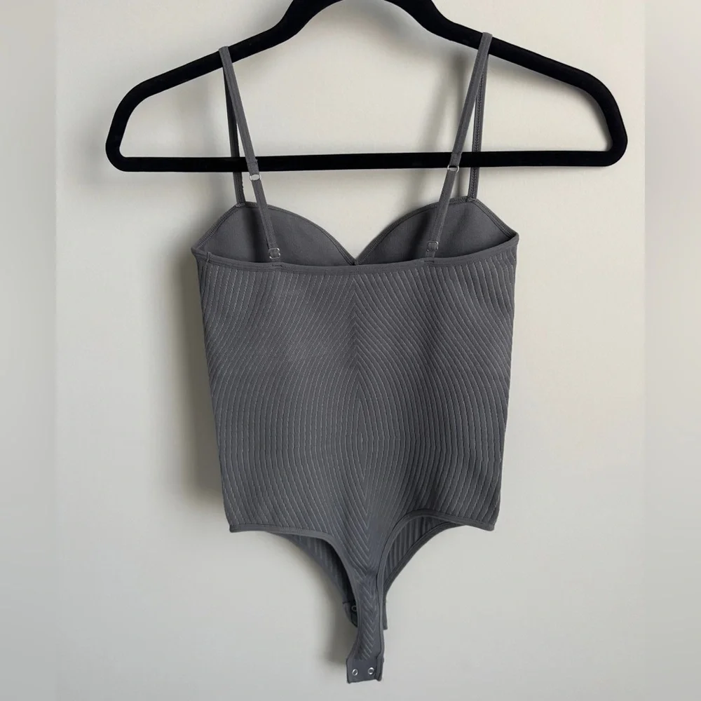 Dynamite Ribbed One-Piece Bodysuit - Picture 2 of 2